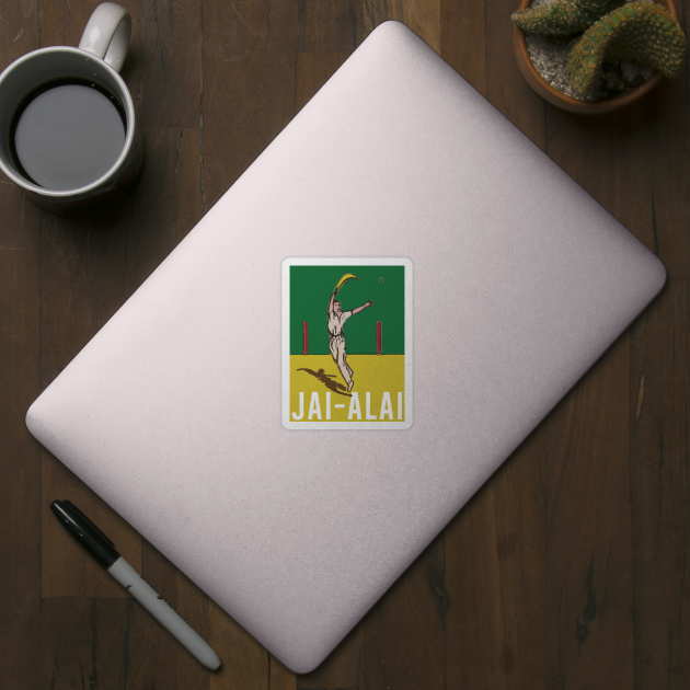 Jai-Alai  - Original Retro Design by DrumRollDesigns